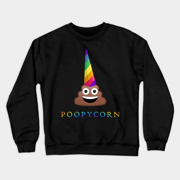 poopycorn Crewneck Sweatshirt by Dieowl